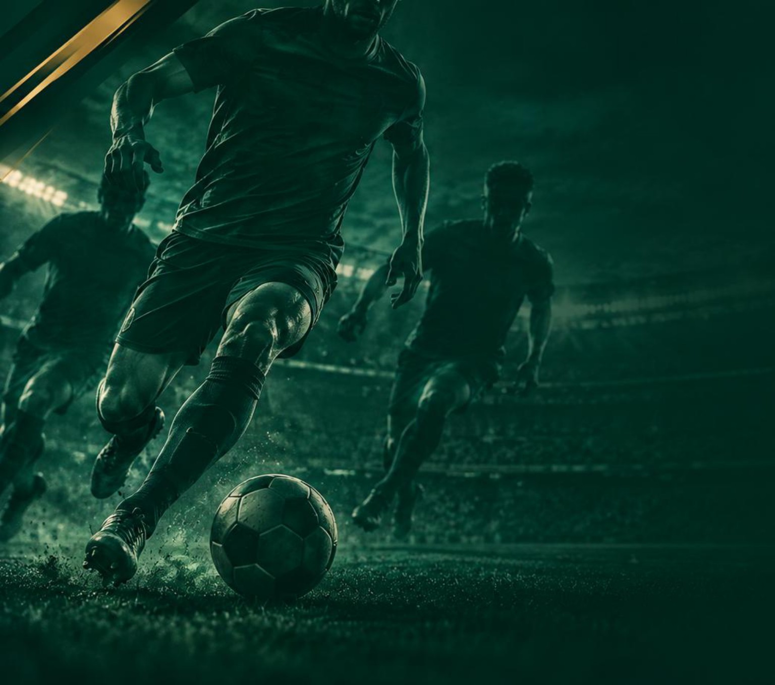 Jugadores de fútbol durante un partido